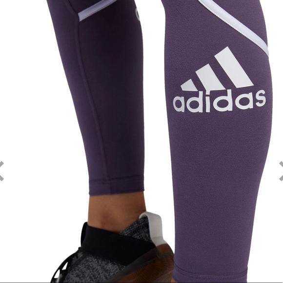 🆕🔅 Adidas High-Rise Logo soft leggings• NWT🔅🆕 - Picture 5 of 8
